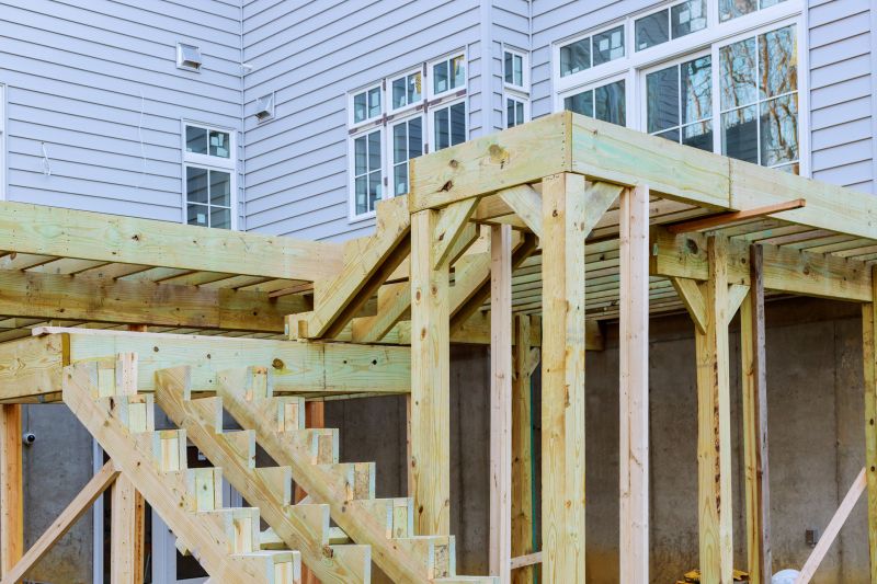 Front Deck Construction in Worcester, MA